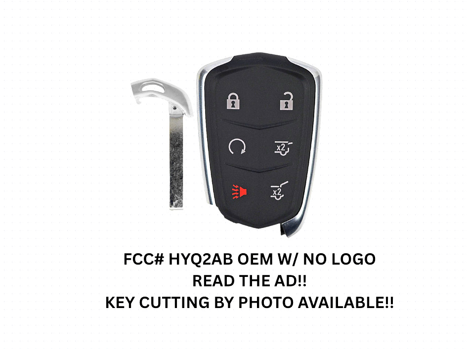 OEM UNLOCKED SMART KEY FOR  2015-20 ESCALADE SMART KEY HYQ2AB WE CUT YOUR KEY!!