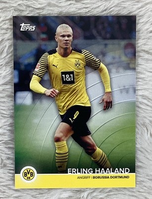 2021-22 Topps Borussia Dortmund Team Set Erling Haaland