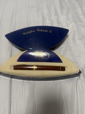 PENNA STILOGRAFICA CRISTOFORO COLOMBO II FOUNTAIN PEN BRIARWOOD OMAS NIB 18KT M