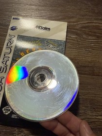 * Revolution X (Sega Saturn, 1997) Disc And Manual Only With Registration Card