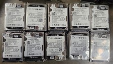 Lot of 10 Western Digital 320GB WD3200BEKT 7200RPM SATA 2.5" Laptop Hard Drive