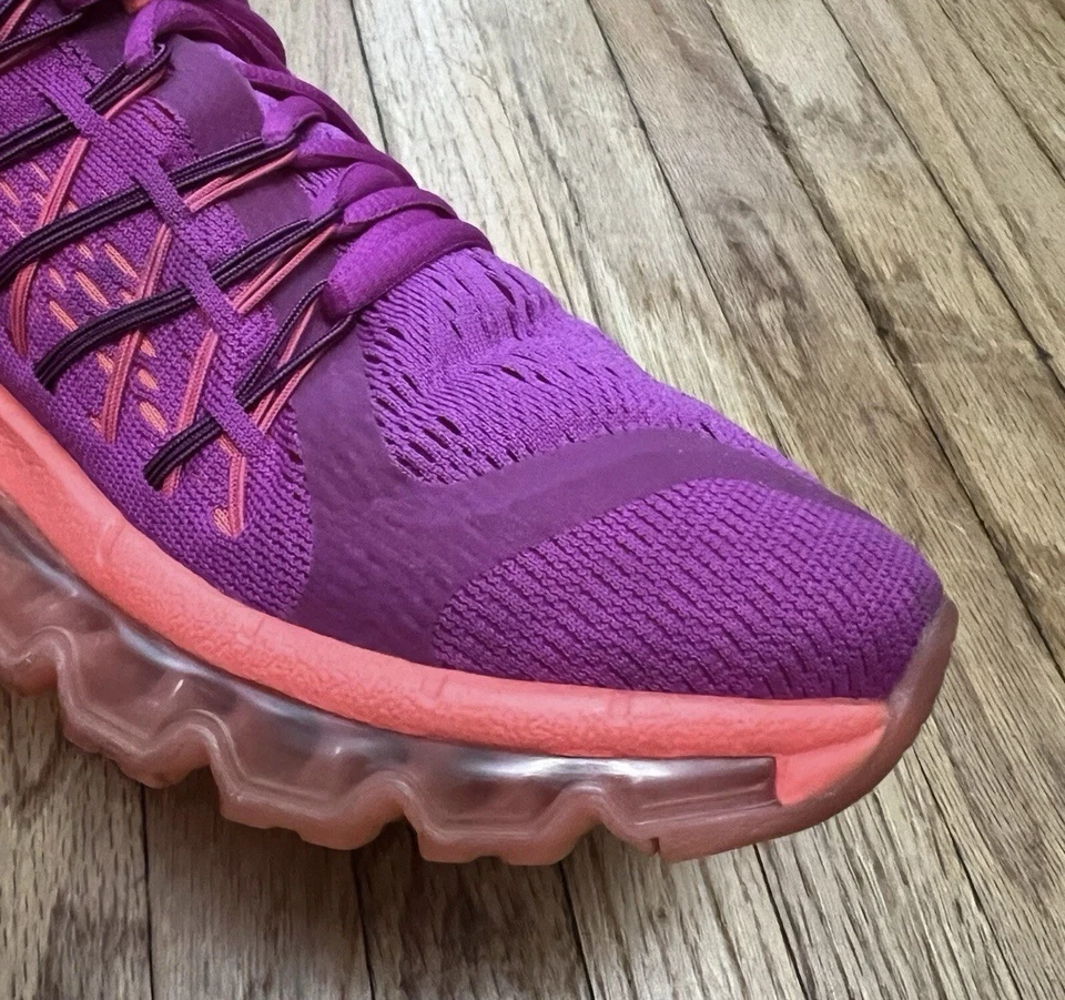 $165 Nike 2014 8 Vtg Air Max Big Bubble 90 Pink Purple 95 EUC Jordan Dunk SB - Image 4 of 4