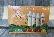 8 Cirkul Gateway Tea Flavored Water Cartridges Variety Sips Pack