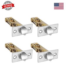 4pcs Adjustable Deadbolt Latch 60/70mm2-3/8" or 2-3/4", Zinc Alloy Universal ...