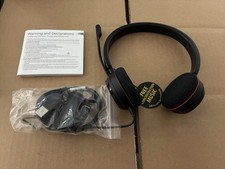 Jabra HSC016 Evolve Stereo Corded USB Headset Open Box