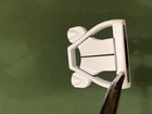 TaylorMade Spider Left-Handed White Mallet Putter w/ Spider Headcover.  35 inch — photo 4