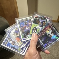 Panini Donruss Phoenix Score Football Cards Lamar Jackson Ravens 5 Card Lot