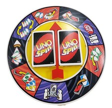 UNO Spin Kartenspiel für Kinder Erwachsene und Spieleabende mit der Familie 