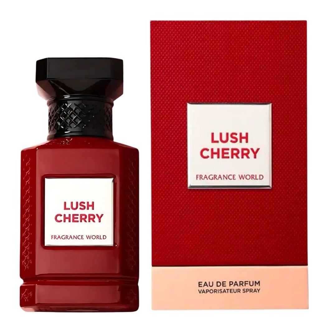 Lush Cherry Fragrance World eau de parfum 150ml pour vos soirées élégantes et rendez-vous romantiques