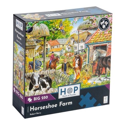 The House of Puzzles, Horseshoe Farm, BIG 250 Piece Jigsaw Puzzle