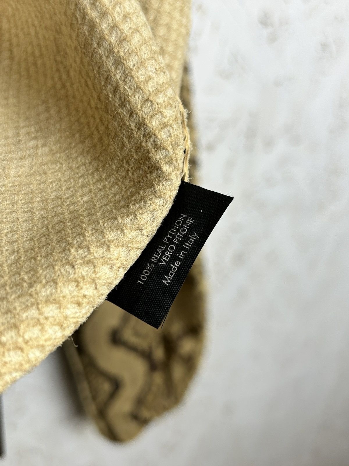 Tom Ford Gucci 2000 Runway Python Leather Jacket … - image 17