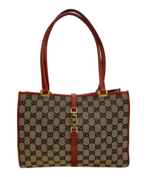GUCCI GG Red Tote Bag 002-1073 Luxury Shoulder Bag