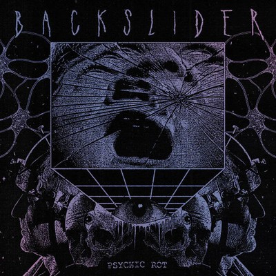 USED: Backslider  - Psychic Rot (12'', Album) vinyl - grading in description