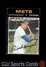 New York Mets Ed Kranepool #573 Topps Baseball Very Good