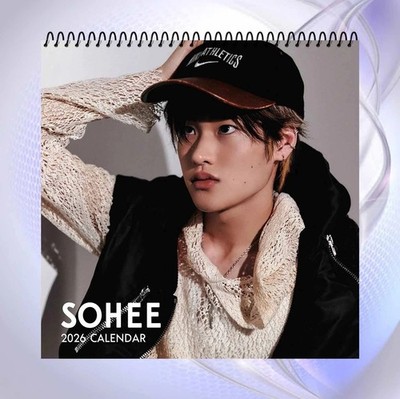 2026 Sohee Calendar, Kpop Idol Singer Fan Gift Room Decor