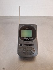 Vintage Casio TV-480B LCD Pocket Color Television Collectible Electronics USA