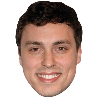 John Francis Daley (Young) Celebrity Mask, Flat Card Face, Fancy Dress Mask