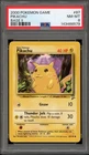 Pokemon Pikachu Base Set 2 #87 PSA 8