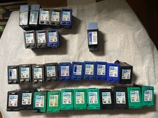 59 Mixed Genuine HP Expired Ink Cartridges Sealed - New
