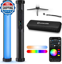 RGB Tube Light Mini for Photo  Video RGBWW Full Color Tube Light Bluetooth...