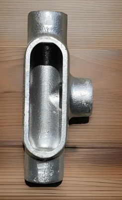 NOS Crouse Hinds T27 E 3/4  Tee Conduit Rigid RMC