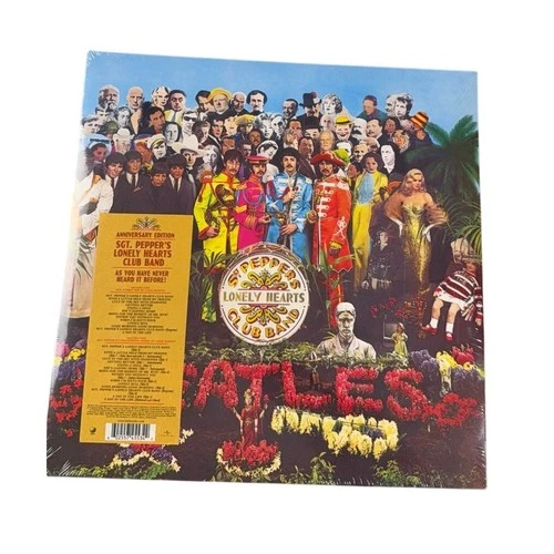 NEW The Beatles Sgt. Lonely Hearts Pepper's Club Band 50th Vinyl Record SEALED