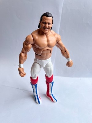 WWE DAVEY BOY SMITH BULLDOG MATTEL WRESTLING FIGUR ELITE COLLECTION SERIE 82