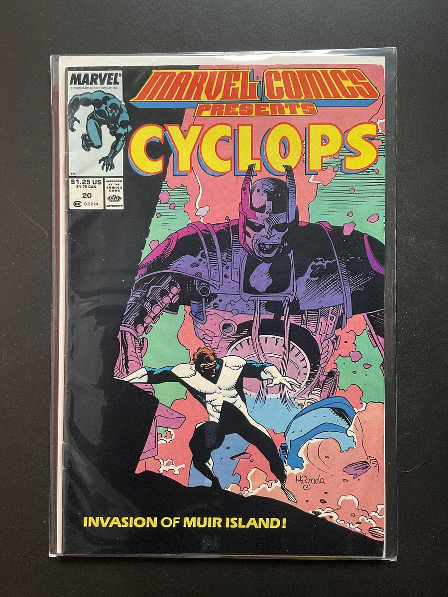 Marvel Comics Presents 22 Cyclops 1989 Invasion of Muir Island | eBay