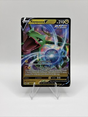 Rayquaza V 100/159 Crown Zenith Holo