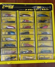 CORMORAN Lure Set 24 Spoons Full Unused with Case & Keychain, Fishing Gear