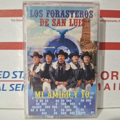 Los Forasteros de San Luis Mi Amigo Y Yo Cassette 2001 Norteno Corrido New 2