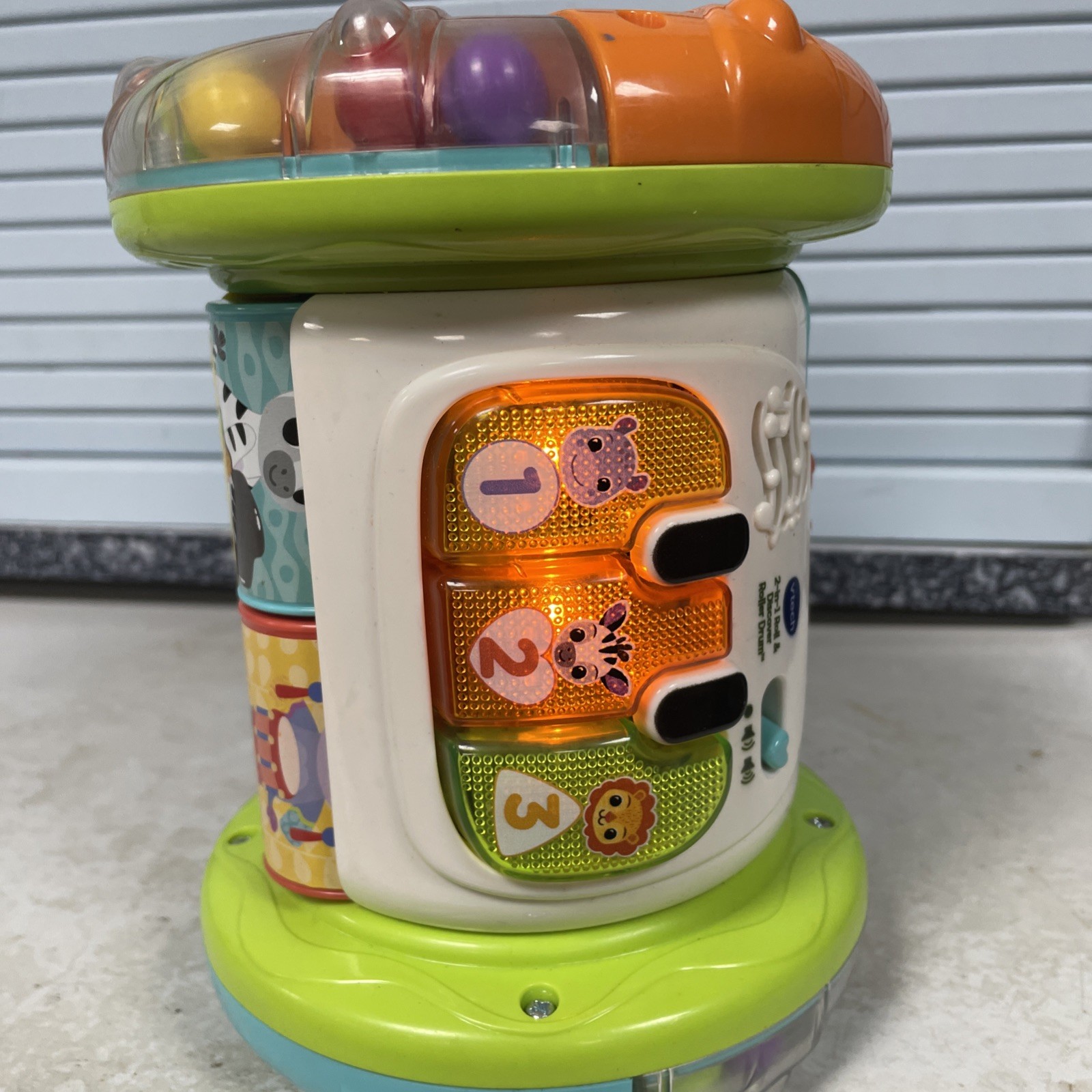 VTech Baby 2-in-1 Roll & Discover Roller Drum Baby and Toddler Toys