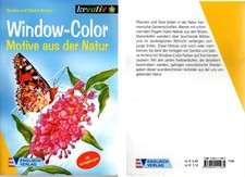 Bastelheft - Window Color - Motive aus der Natur