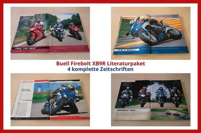 Buell Firebolt XB9R Literaturpaket - 4 komplette Zeitschriften