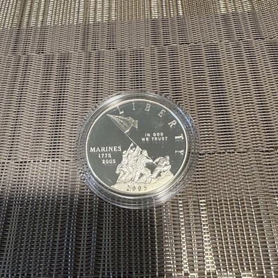 2005 Marine Corps 230th Anniversary Silver Dollar Proof | eBay
