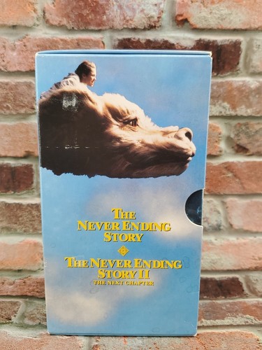 The Never Ending Story 1 and 2 VHS (2-Tapes) 1991 2 Box Set - Picture 3 of 19