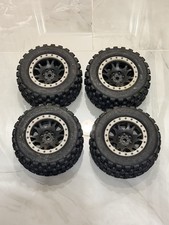 Pro-Line Badlands MX43 Pro-Loc Tires W Black Impulse Wheels