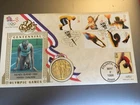 GB STAMPS BENHAM FAUX COIN / MEDALLION FIRST DAY COVER OLYMPIC MARY RAND