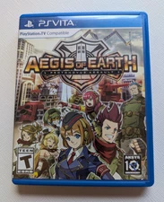 Aegis of Earth Protonovus Assault (PlayStation Vita, 2016) PS Vita - Damaged Art