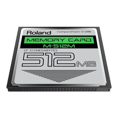 Roland 512MB CF CompactFlash Memory Card for SPD-S, SP-606 TD-20