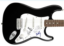 Ashes Divide Signed Autographed Guitar ACOA