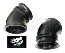 Kawasaki Z750 LTD BAIKU Airbox Rubber Boots / Air Inlet Intake Twin KZ750 A4-10