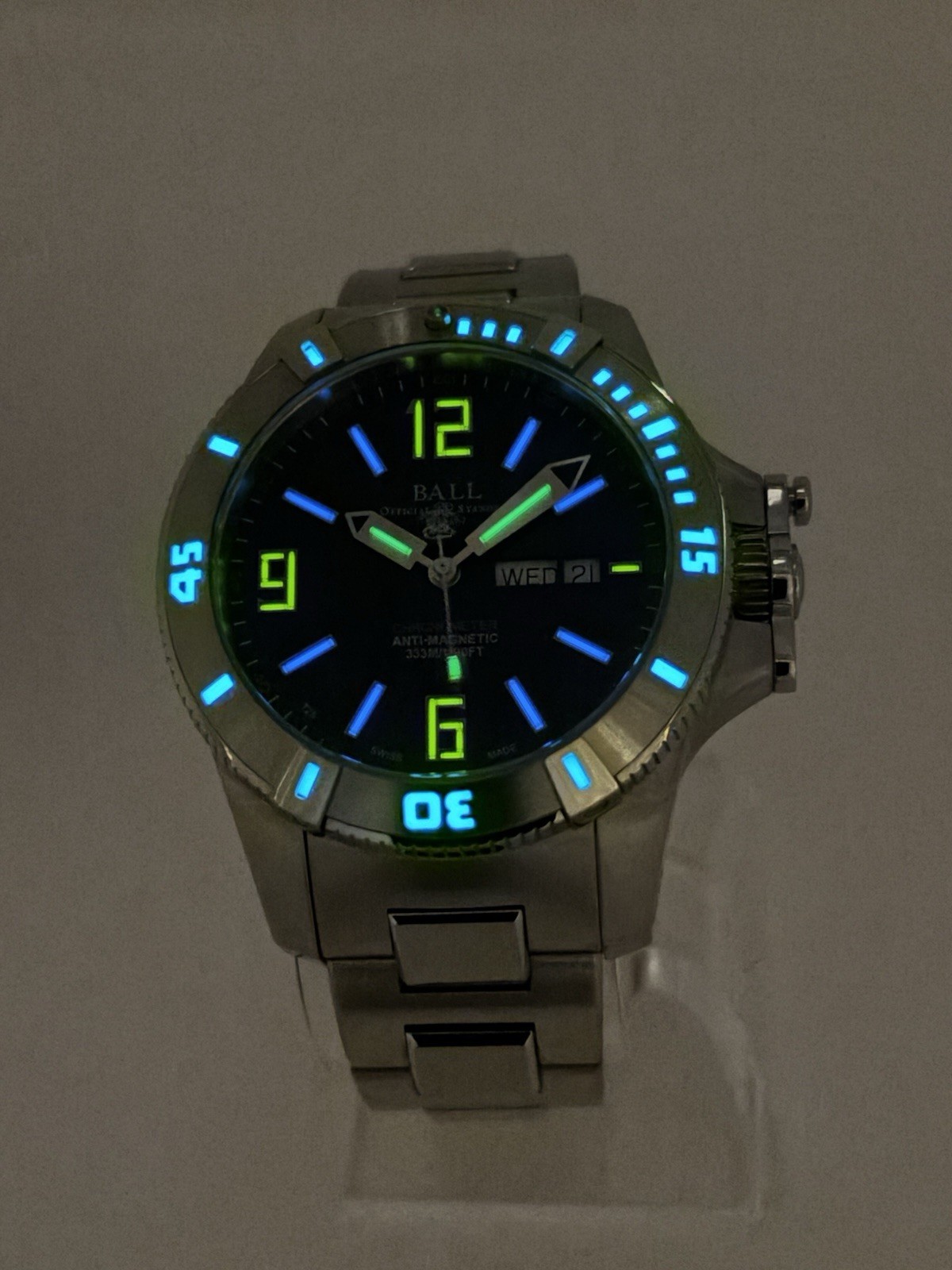 Ball Engineer Hydrocarbon Spacemaster Automatic Dive Watch COSC DM2036A-SCAJ-BK