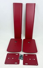 KEF S2 Floor Stand (Pair) - Red - See photos