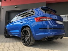 HECKANSATZ für SKODA KODIAQ 17-20 - nur RS und Sportline Stoßstange -grundiert