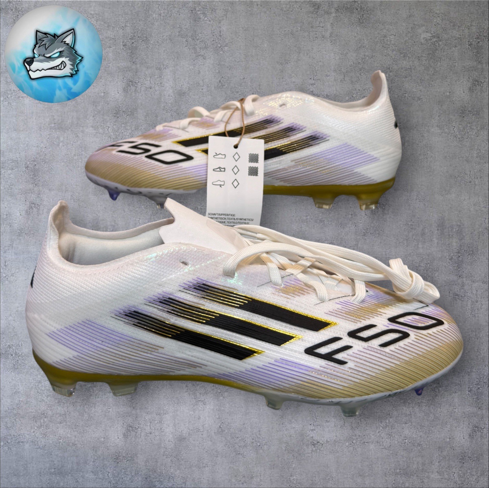 adidas F50 Elite FG Road to Glory Gold Soccer Cleats Kids Youth Size 2.5 JH7713 2