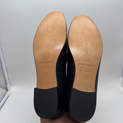 Beckett Simonon Beaumont Horsebit Loafers Mens 11 Black  display picture 2