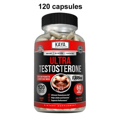 120 Capsules Enhance Muscle Strength Improve  Overall Health Increas Esex Drive