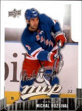 2009-10 Upper Deck MVP #106 Michal Rozsival - HKY