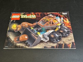 LEGO 4950 Rock Raiders Loader Dozer Complete Set With Box and Instructions
